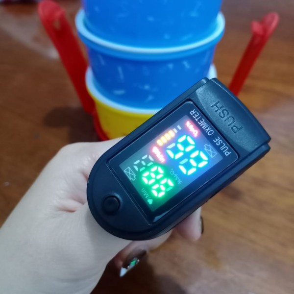 Oximeter pulse LK87 Oxymeter Oksimeter Fingertip Pulse SPO2 PRbpm Pengukur Kadar Oxigen dalam darah