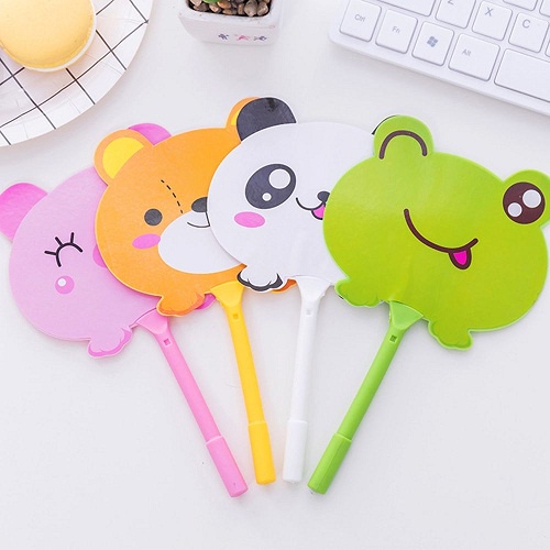 

Pulpen Bolpoin Animals Cute Kipas Pena Unik