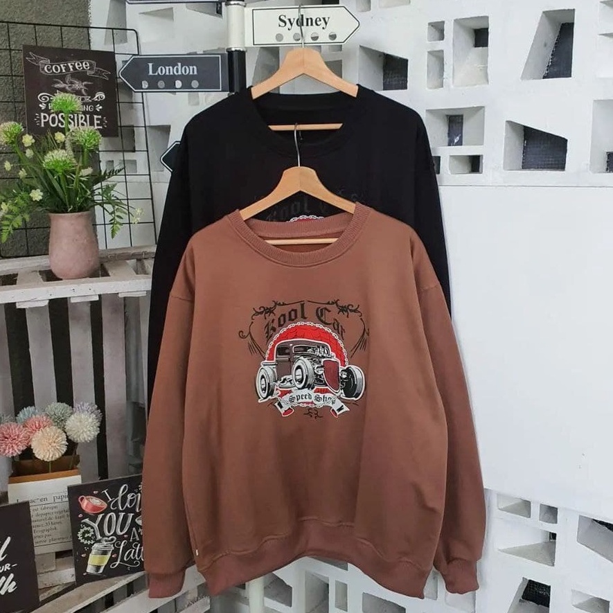 Nara Grosir - Rool Carl XXL Sweater l Sweater Polos l Sweater Pria dan Wanita