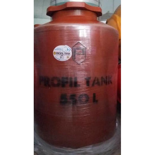 Tangki Air Plastik Profil Tank TDA 550 LPlastic HDPE, Tandon Air, Toren Air Water Tank