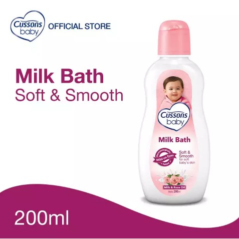 Cussons Sabun Mandi Bayi Milk Bath 200 ml