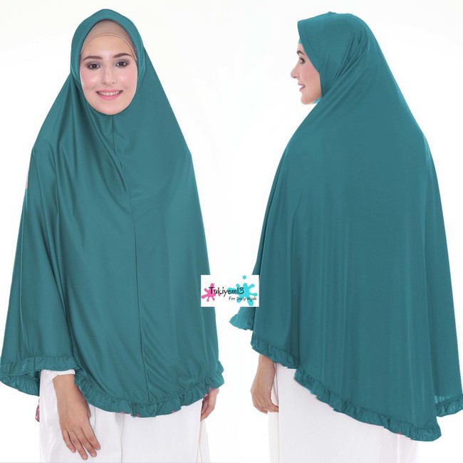 Jilbab Kerudung HIjab Khimar Syari Bergo Jumbo Besar