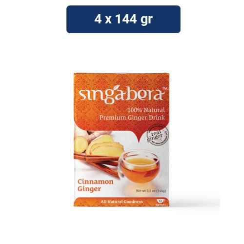 

Singabera Premium Ginger Drinks Original Ginger 144gr x4