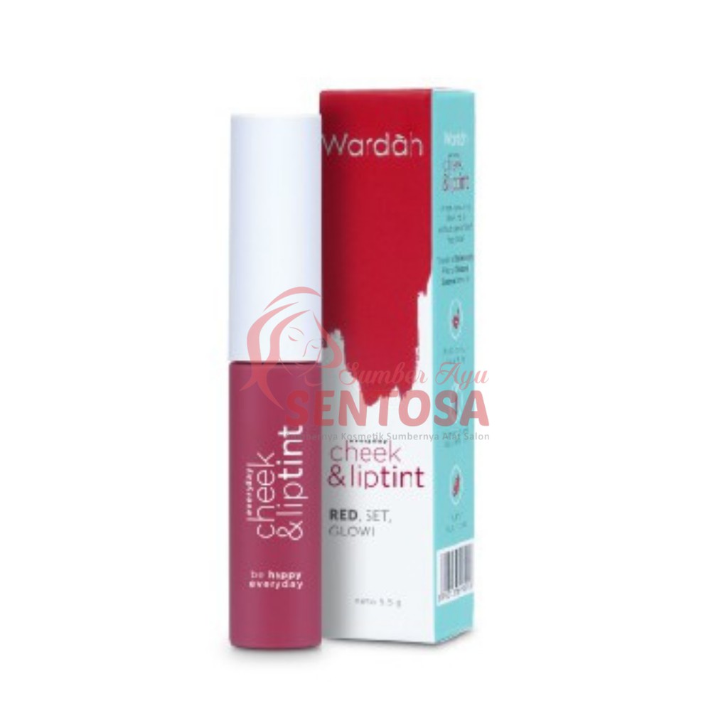 WARDAH EVERYDAY CHEEK AND LIP TINT 5,5GR