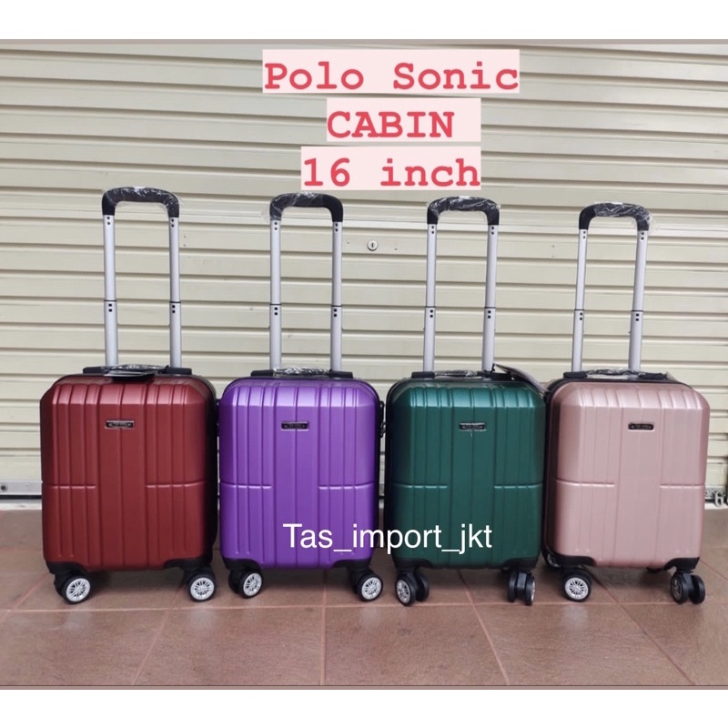 Koper Fiber Polo Sonic Hardcase 16 inch ORI, CABIN size