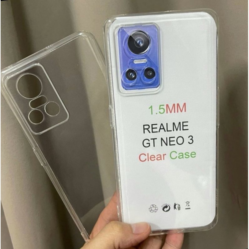 Case Realme GT Neo 3 5G Silikon Casing Softcase Soft Clear Bening