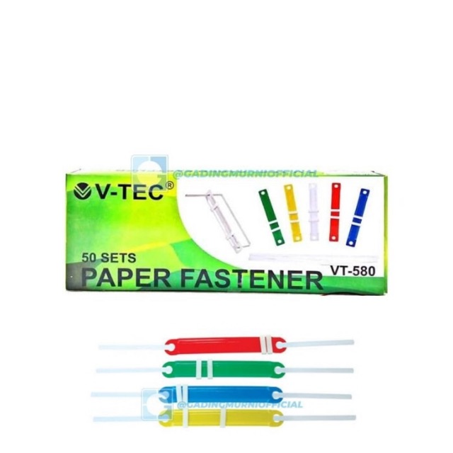 

VTEC PAPER FASTENER F 580 WARNA