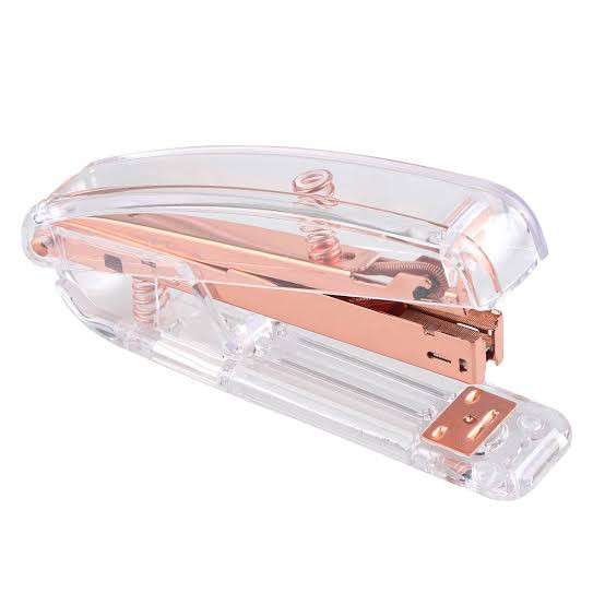 

Rose Gold Stapler Edition Metal Manual Staplers