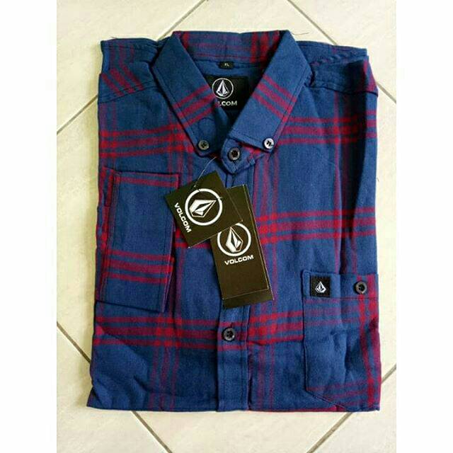 Kemeja Flanel tag Volcom