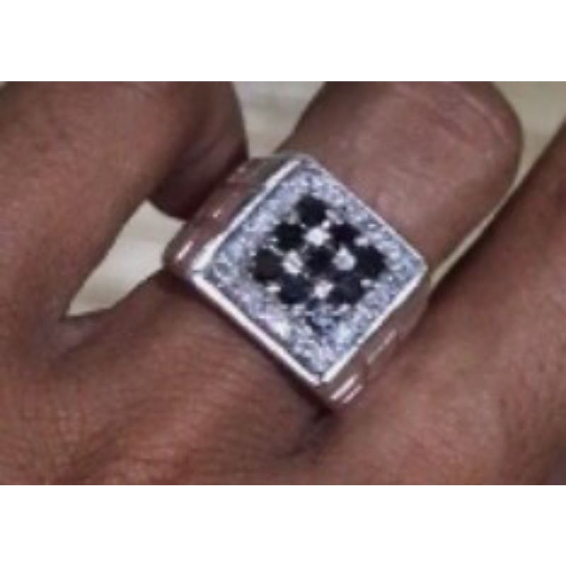 cincin berlian black diamond