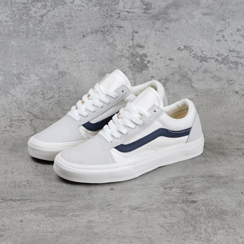 Vans Oldskool Off White blue