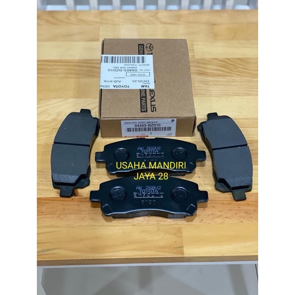 KAMPAS REM DEPAN BRAKE PAD AKEBONO IMPORT AVANZA XENIA RUSH APV