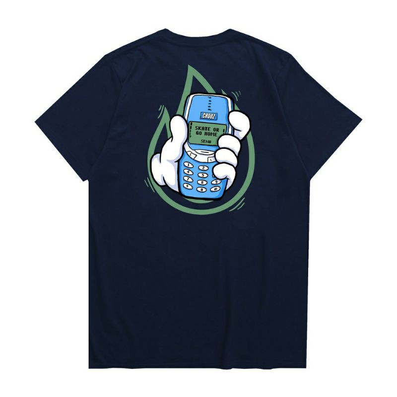 CROOZ SOGH TSHIRT NAVY- tshirt- kaos- tshirt designs- crooz.id- croozshophouse