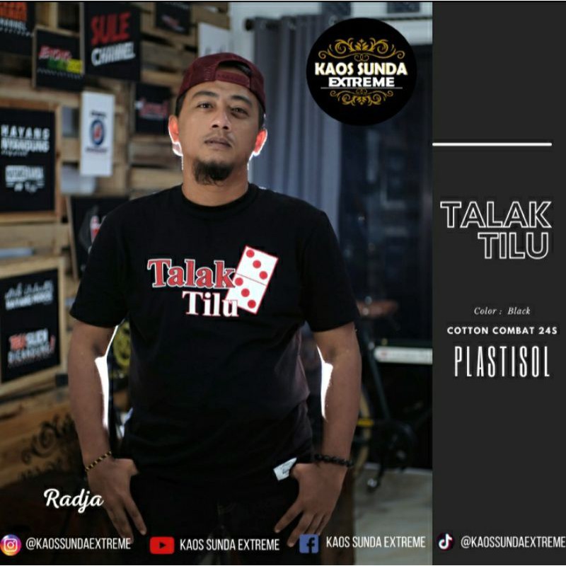 Kaos Sunda Extreme Original TALAK TILU