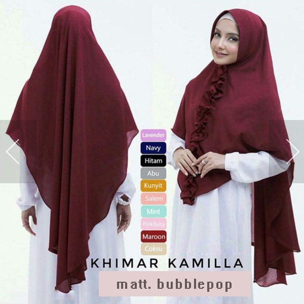 Model Baju Khimar Terbaru