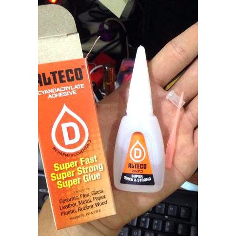 

Lem Alteco 20 Gr Asli Jepang Type D Super Cepat Kuat Alteko Bukan G J Sin-Ter51 Segera Beli