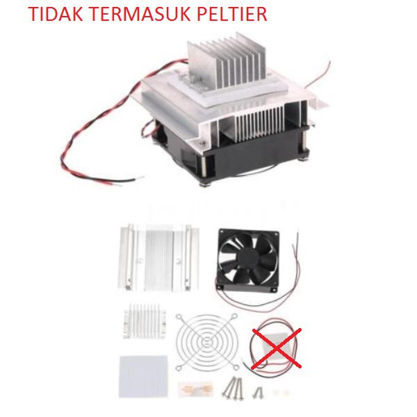 [SEN-9026 ] DIY HEATSINK THERMOELECTRIC PELTIER REFRIGERATION COOLING SYSTEM KIT