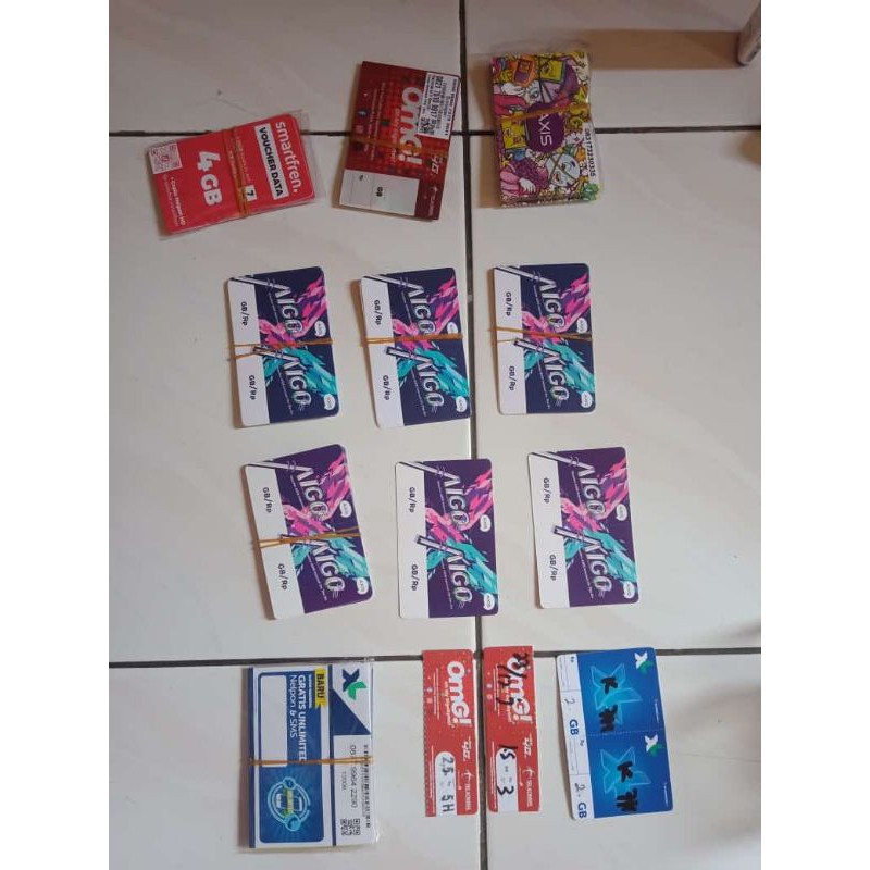 Voucher axis kirim Via chat