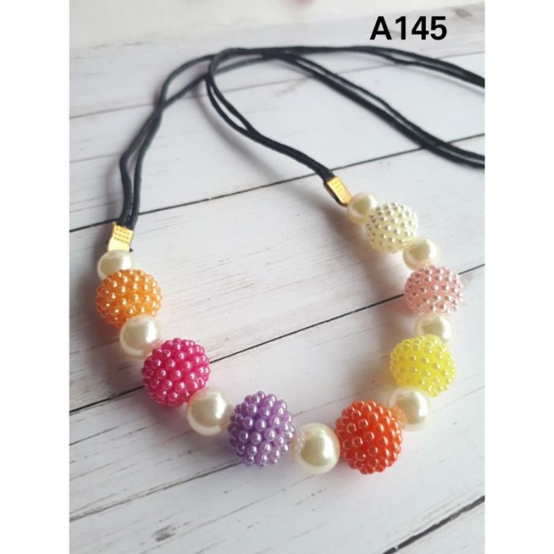 Kalung Etnik A145 Aksesoris Kalung Perempuan Kalung Hijab Tali Panjang Kalung Pesta