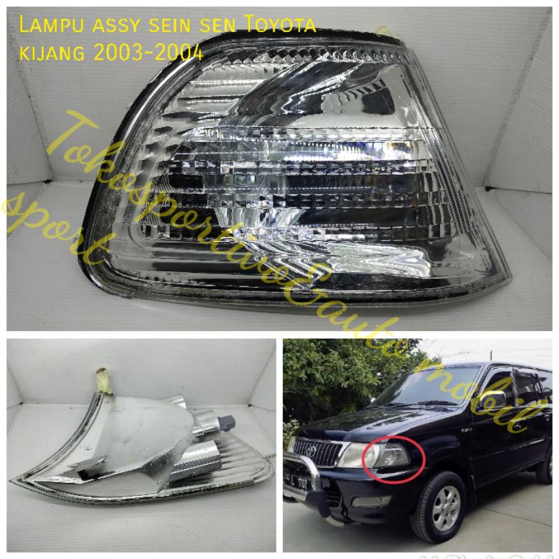 Lampu sein sen samping Assy Toyota kijang kapsul 2003-2004