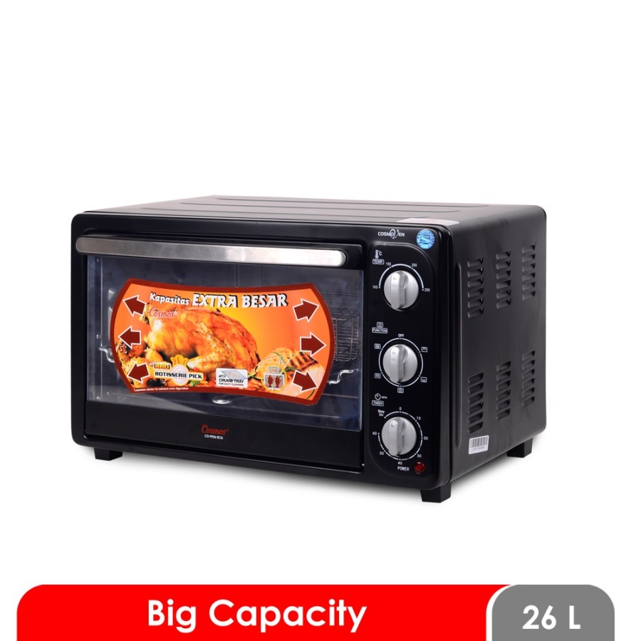 COSMOS Oven listrik 26 Liter - Oven Panggang CO 9926 RCG - Garansi 1 Tahun