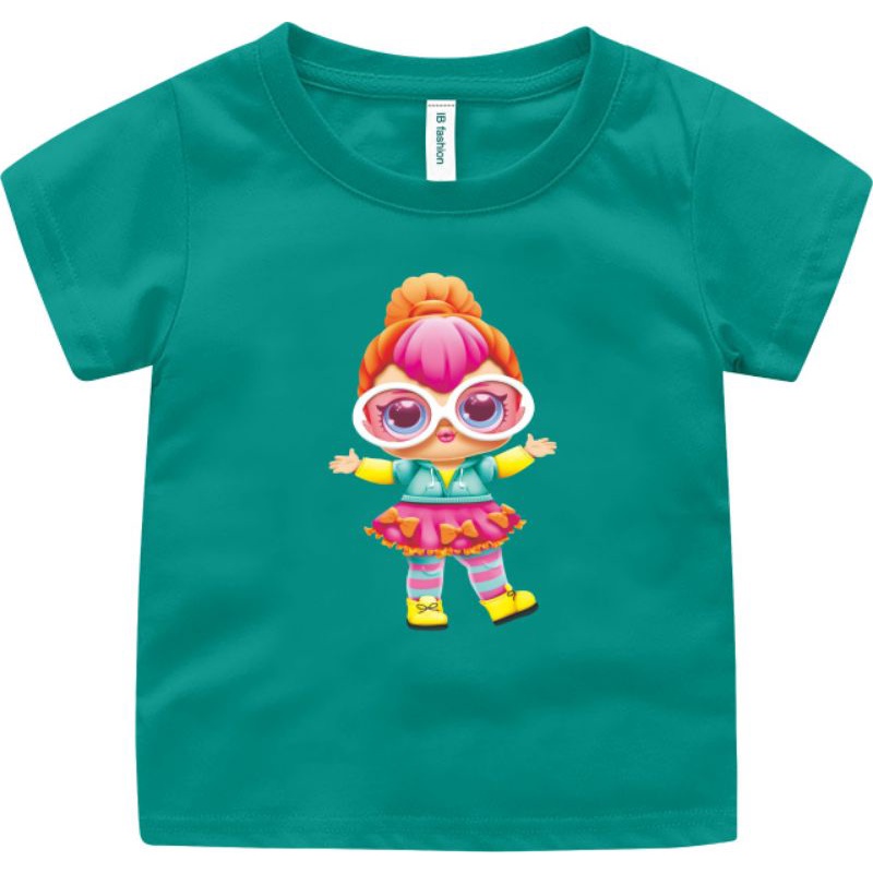 Baju Kaos Anak Perempuan Model Lengan Pendek Anak kecil Lucu Baju Oblong Anak Cewek T shirt Anak Perempuan