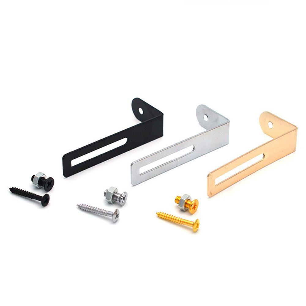 Nickolas1 Pickguard Bracket Guitars Aksesoris Gitar Elektrik Dengan Sekrup Mur Bracket Penyangga Pickguard Holder Aksesoris Gitar Bagian Gitar