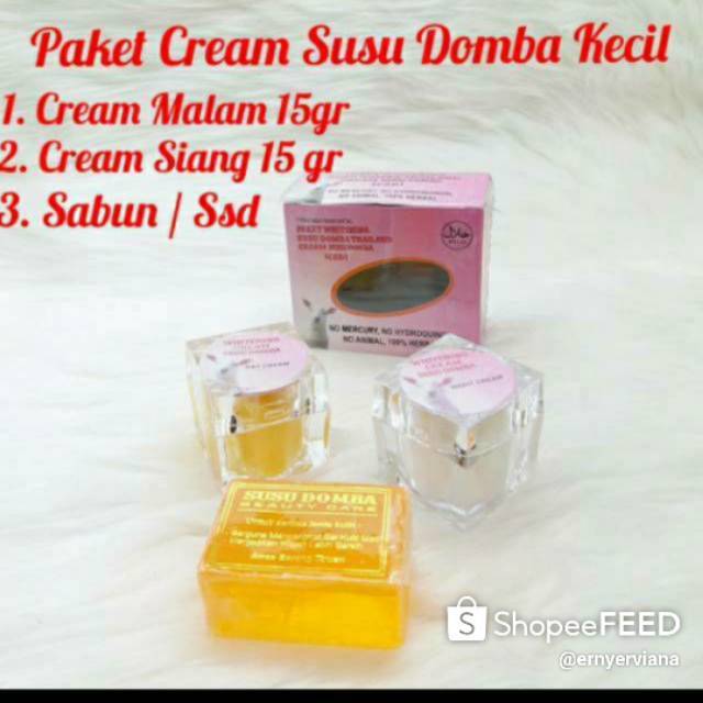 PAKET CSD CREAM SUSU DOMBA KECIL 15GR