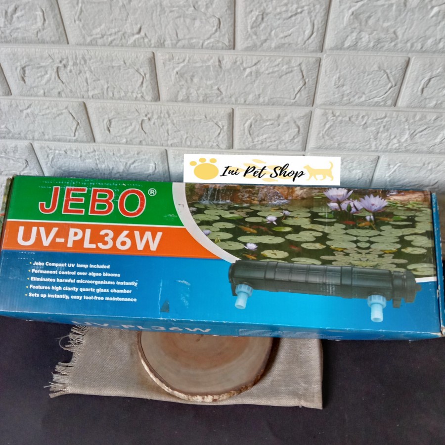 JEBO UV-36W Sterilizer dan Clarifier untuk Akuarium