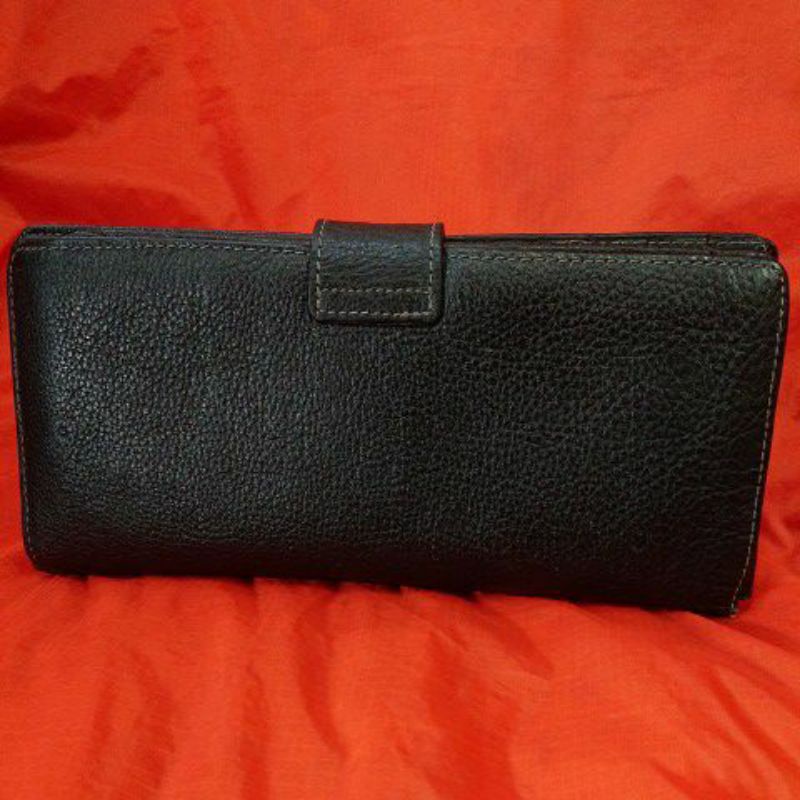 PRELOVED DOMPET KULIT BRAUN BUFFEL ORIGINAL