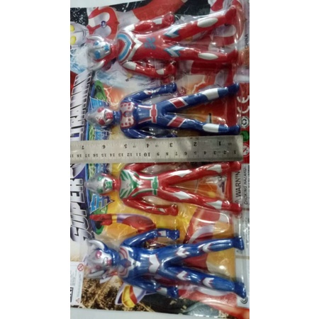robot ultraman isi 4. ultraman action figure. robot robotan ultraman set isi 4. super ultraman
