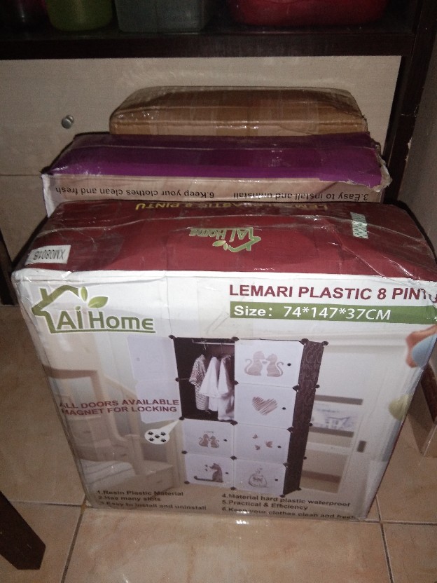 Terbaru !!! Tempat Penyimpanan Kotak Rak Sepatu 2 Susun 6 Tingkat Kotak Penyimpanan Multifungsi