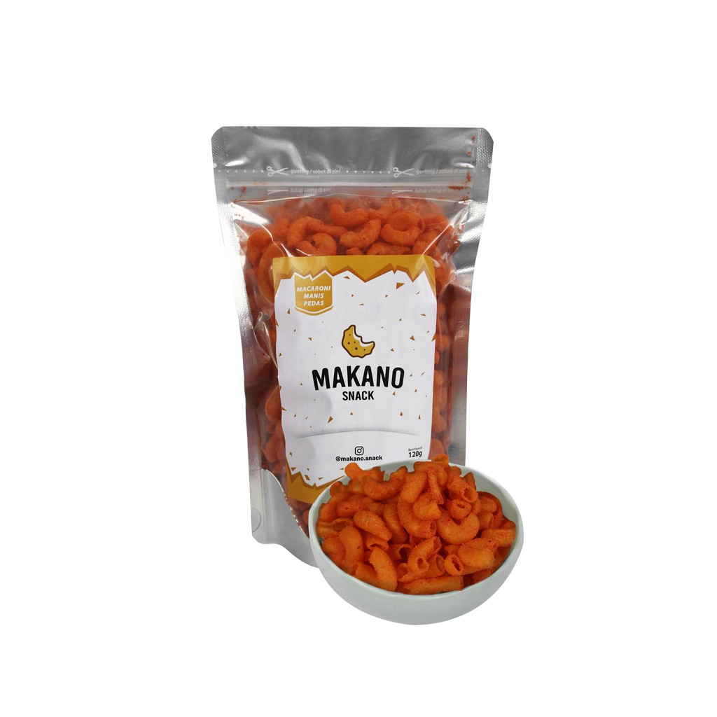 

MACARONI MANIS PEDAS / MACRONI / MAKARONI / MAKRONI by MAKANO SNACK - 110gr