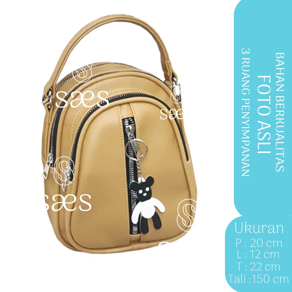 TAS SELEMPANG WANITA SOPHIE FAIRIESE T3036P3 ESMONIA LOPPER HARDWARE GOLD ORIGINAL SERI E1416 U2R Murah Krisan saes store 002