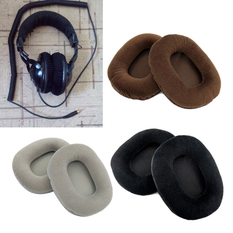 Btsg 2pcs Busa Headphone Bahan Velvet Untuk Ath-M50 M50S M50X M40 M40S M40X