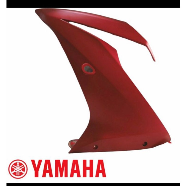 BODY FRONT,SAYAP FAERING R15 R-15 NEW VVA,V3 MERAH DOFF KANAN ORI YGP