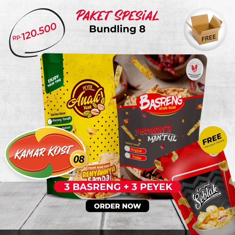 

PEYEK ANAK KOST PEKET SPESIAL KAMAR KOST 08