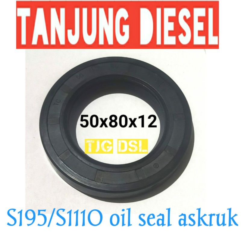 

S195 oil seal 50x80x12
