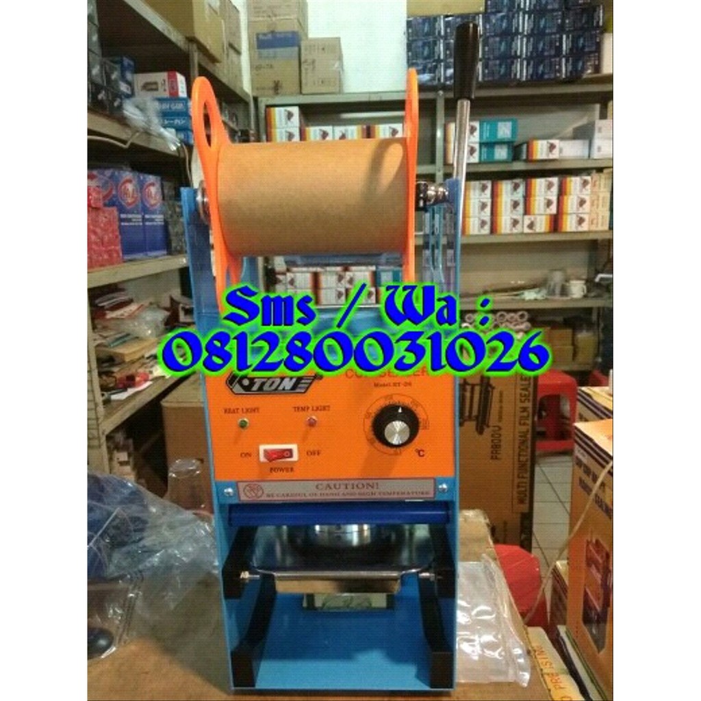 mesin cup sealer press gelas press cup bubble cup sealer manual Limited