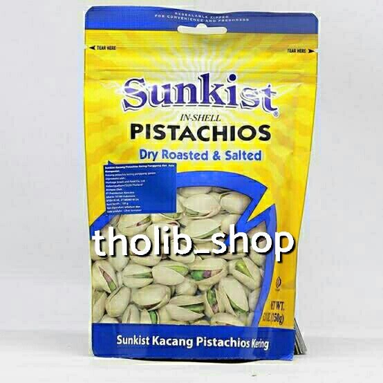 

Sunkist pistachios 150 gr