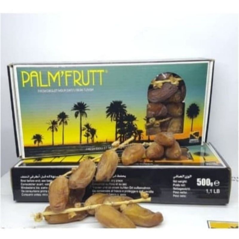 

Kurma Palm Fruit 500gr / Kurma Tangkai / Kurma Tunisia Tangkai / Fresh
