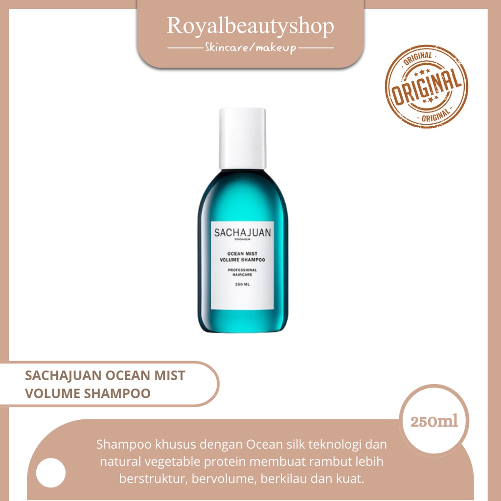 SACHAJUAN Ocean Mist Volume Conditioner/shampoo 250ml ( For Thin Hair )