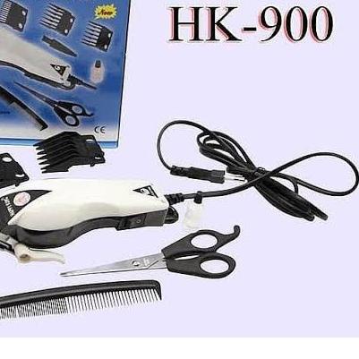 Ω ZILLO Mesin Cukur Rambut Listrik Alat Potong Rambut Pangkas Rambut Set Unduk Cukur Happy King HK90