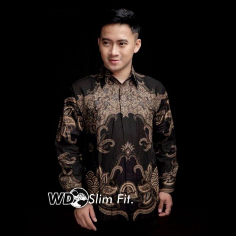 kemeja batil atasan pria ukuran M L XL XXL bayar ditempat