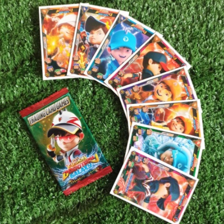 Mainan kartu/kartu uno/Trading Card Game Boboiboy Galaxy Merek DG