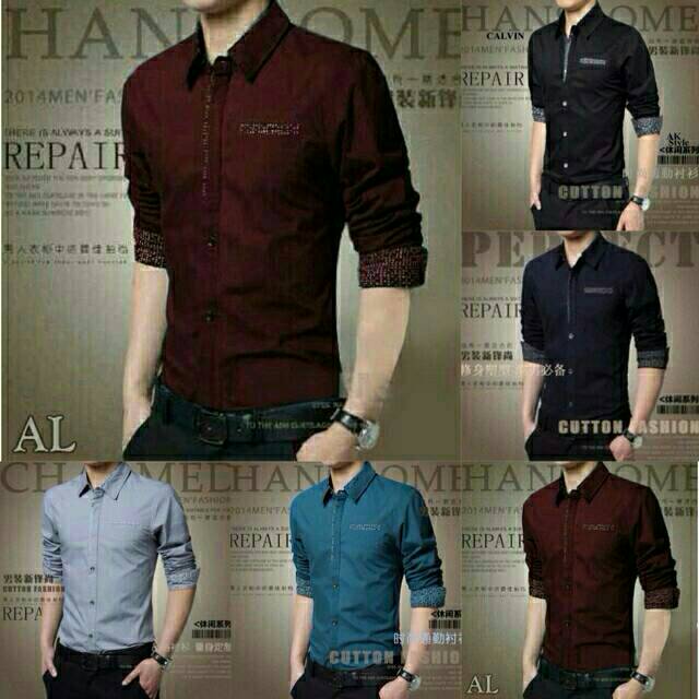 DAVE OT KEMEJA SLIMFIT