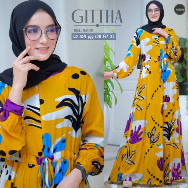 Baju shofiya mira cewek/ baju dress cewek/ baju dress muslim/ baju dress shofiya