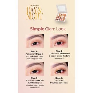 Image of thu nhỏ Lumecolors Day & Night Palette Eyeshadow 12 Colors (Eyes, Face and Cheek) + Brush #5