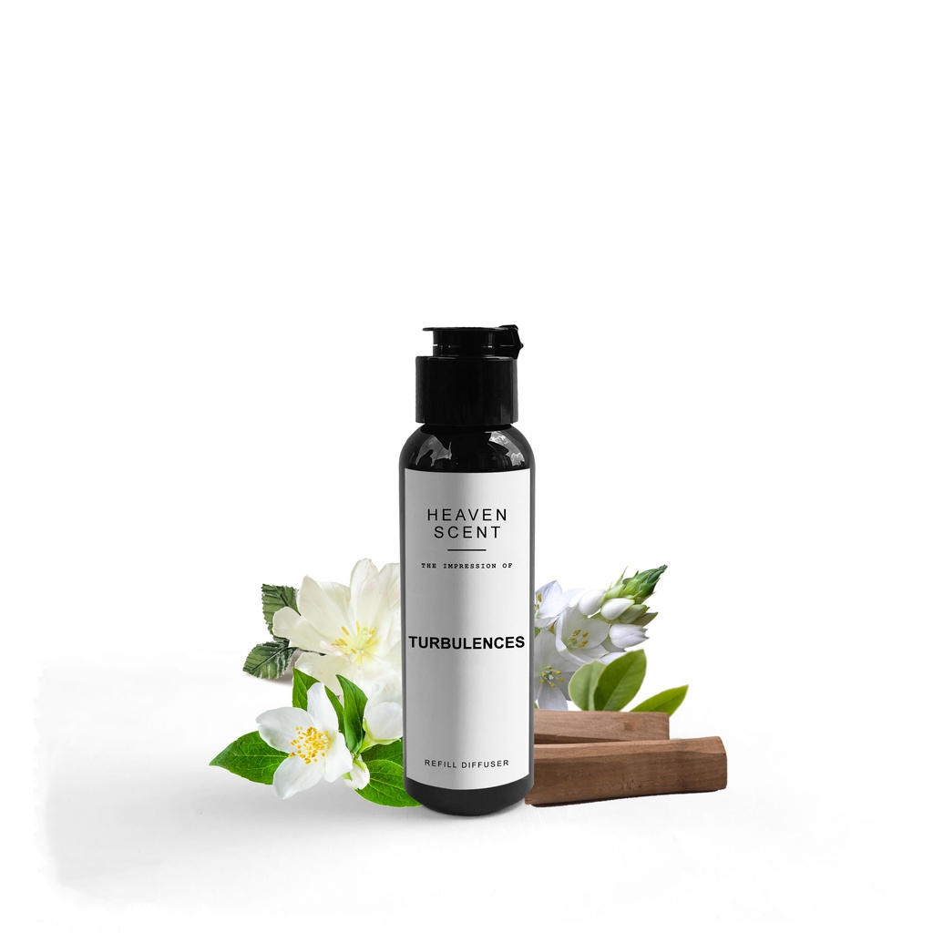 HEAVEN SCENT Refill Luxury Reed Diffuser 100 ml - Pengharum Ruangan Aromaterapi Inspired by Fragrance-LU Turbulences