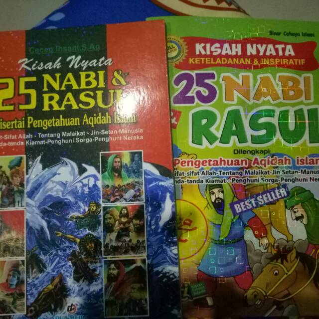 Jual Buku Non Fiksi Cerita Anak ,kisah Teladan, Kisah Nyata 25 Nabi ...